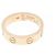 Anello Cartier Mini Love 1P in oro rosa 18K - vista 3