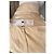 Camicia Elisabetta Franchi beige in cotone con volant e catena dorata - vista 6