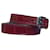 Orologio Hermès in pelle bordeaux con doppio cinturino  - vista 3