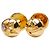 Gemelli Louis Vuitton placcati in oro M30974 D'oro - vista 2