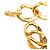Cambon Chanel Vintage Gold Plated Chain Belt Golden - Ansicht 3