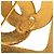 Spilla Chanel Coco Mark Vintage Placcata Oro D'oro - vista 3