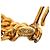 Timeless Chanel Coco Mark Vintage Kettengürtel Golden - Ansicht 3
