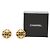 Timeless Orecchini a clip Chanel Vintage Coco Mark D'oro - vista 4