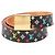 Louis Vuitton Monogram Multicolor Ceinture Carrée Gürtel Schwarz Mehrfarben