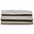 Fendi Tri-fold Wallet aus graulichem Leder - Ansicht 3
