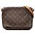 Borsa a tracolla corta Louis Vuitton Monogram Musette Tango Marrone