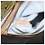 Louis Vuitton Reade Monogram Vernis MM Giallo - vista 7