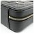 Borsa a tracolla Chanel 84452 in pelle di vitello granulata nera Nero - vista 3