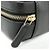 Borsa a tracolla Chanel 84452 in pelle di vitello granulata nera Nero - vista 5