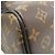 Zaino Louis Vuitton Monogram Macassar Josh M45349 Marrone - vista 3
