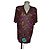 Max Mara Blumenkleid Braun Mehrfarben Lila