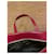 Sac à main Yves Saint Laurent en cuir verni bordeaux  - vue 8