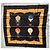Bulgari Bvlgari Foulard in Seta Mongolfiere Nero Bianco Multicolore D'oro - vista 2