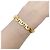 Autre Marque Bracciale d'oro, maglia occhio di tigre. - vista 5