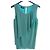 Autre Marque Coveri Top Azul Claro con Volantes