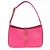Saint Laurent Borsa Hobo Le 5 7 Small in pelle di vitello liscia rosa - vista 8