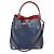 Néonoé Louis Vuitton Navy Red Epi Neonoe MM Blu - vista 2