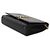 Borsa Saint Laurent Black Grain De Poudre Medium Kate Chain Nero - vista 6