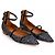 Autre Marque Malone Souliers Ballerine glitterate a punta Multicolore