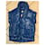Chaleco Lacoste azul con capucha - vista 2