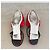 Autre Marque Marco de Vincenzo Ballerine Slingback in Raso Rosso - vista 3