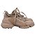 Sneakers Dior D-Connect in pelle beige e PVC con lacci sz.37.5 usato - vista 2
