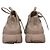 Sneakers Dior D-Connect in pelle beige e PVC con lacci sz.37.5 usato - vista 4