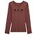 Balzac Paris Amanda Rippstrick Top - Terracotta Braun