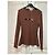 Balzac Paris Amanda Rippstrick Top - Terracotta Braun - Ansicht 6