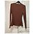 Balzac Paris Amanda Rippstrick Top - Terracotta Braun - Ansicht 7