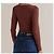 Balzac Paris Amanda Rippstrick Top - Terracotta Braun - Ansicht 9