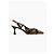 Autre Marque TFP Zebra-Print Slingback-Pumps Braun Schwarz Leopardenprint - Ansicht 4