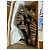 Autre Marque TFP Zebra-Print Slingback-Pumps Braun Schwarz Leopardenprint - Ansicht 7