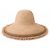 Autre Marque LD Carey NY Oversized Stroh-Sonnenhut