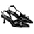 Autre Marque Black Patent Leather Slingback Heels  - view 1