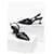 Autre Marque Black Patent Leather Slingback Heels  - view 2