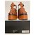 Sandales à talon bloc et plateforme Dsquared2 en cuir cognac - vue 5