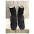 Avril Gau Botas de camurça pretas com fivela dourada Preto - vista 3