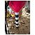 Sophia Webster Sandali con tacco a perline multicolore Nero Rosa Bianco Giallo - vista 5