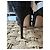 Gianvito Rossi Sandali con tacco in pelle nera Nero - vista 7