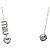 Collana Miu Miu Logo Line Stone - vista 2