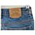 Vaqueros rectos azules Levi's de algodón talla 26  - vista 3