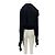 Autre Marque Giacca nera THE FRANKIE SHOP Nero - vista 2