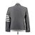 Thom Browne Kurzer Wollblazer Grau - Ansicht 2