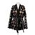 Autre Marque Kimono aus schwarzem Samt
