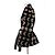 Autre Marque Kimono aus schwarzem Samt - Ansicht 4