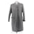 Thom Browne Abrigo de lana gris