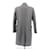 Thom Browne Abrigo de lana gris - vista 2