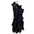 Ulla Johnson Black Fringed Long Sleeve Cotton Dress - view 3